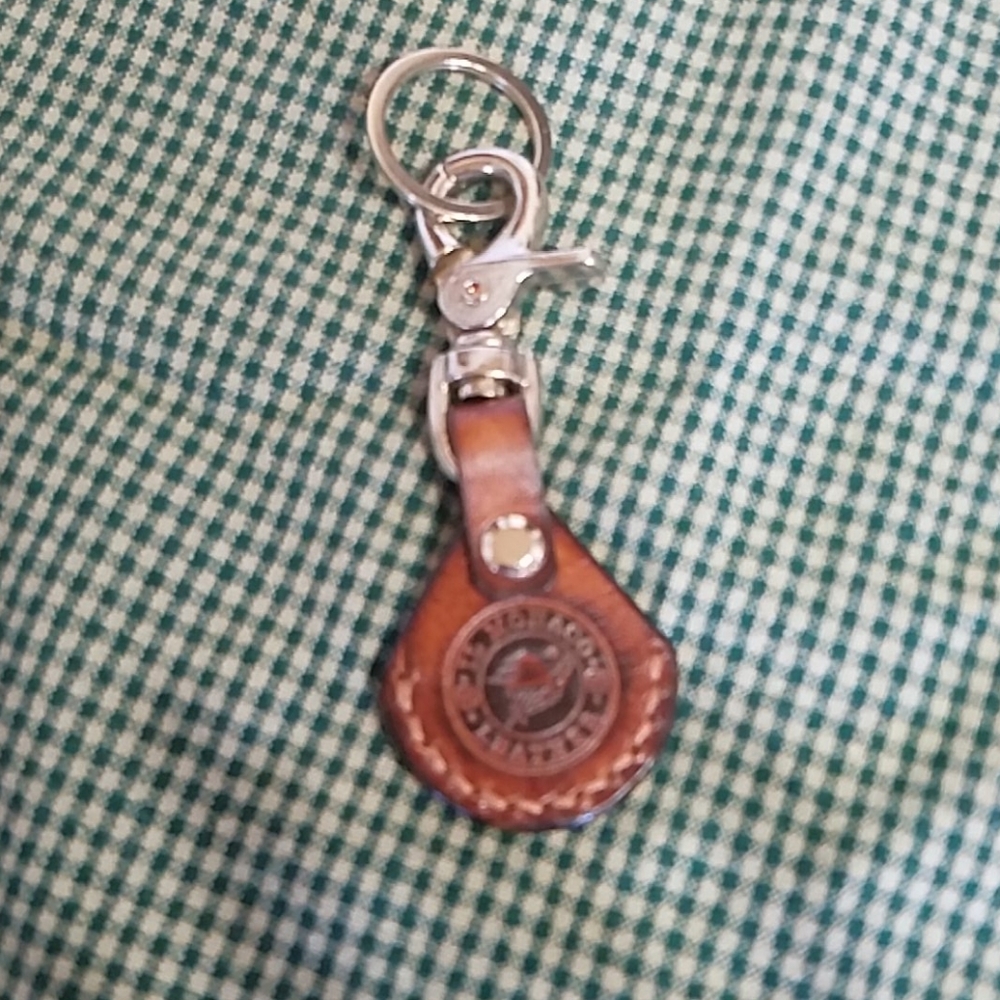 Leather Keychain